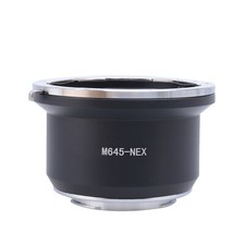 Adapter for Mamiya 645 M645 Lens to Sony E-Mount NEX-7 A9 A7 A7R II A6500 A6600
