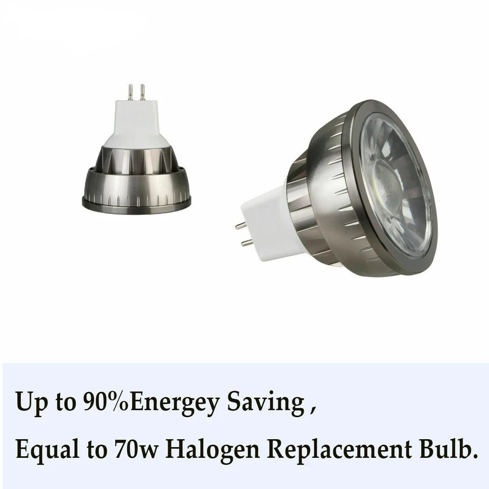 Ultra Bright 220v Dimmable COB LEDSpot Light Bulbs E27 GU10 MR16 5W 7W 9W Lamp - Image 3 of 4