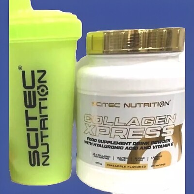 (51,56 /kg)Scitec Nutrition Collagen Xpress Hyaluronic Acid 475g+Shaker