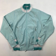 Womens Australian Mint Green Track Top, Size 44, Small