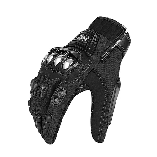 Stainless Steel Armour Motorcycle Gloves Sport Motorbike Racing Street MAD-10B