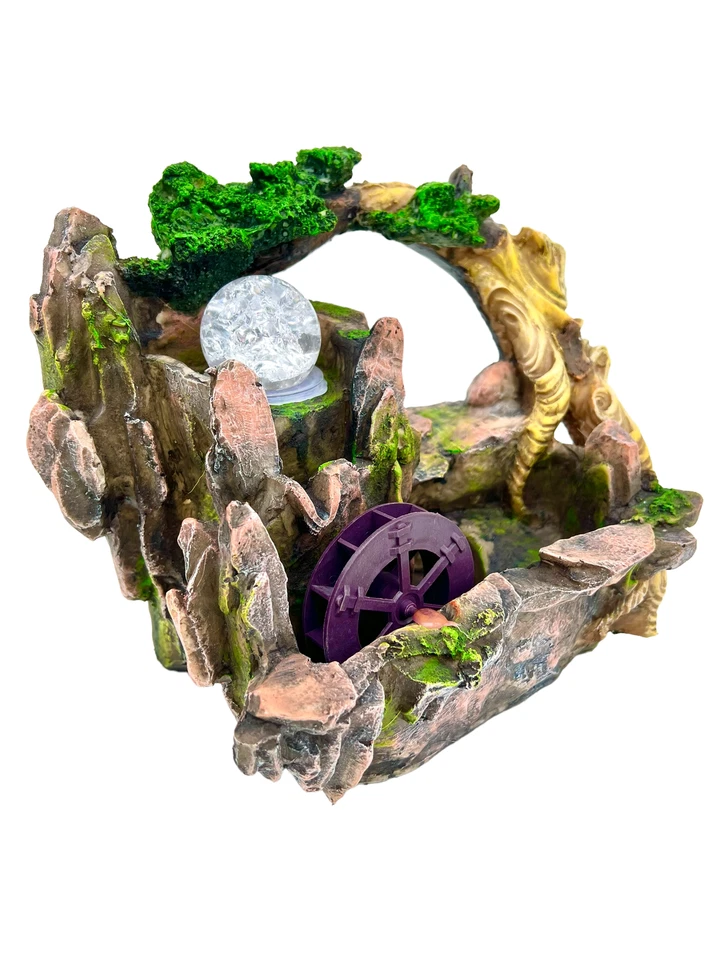 Fuente de agua Wreath Forest Woods cuenta con pantalla interior eléctrica AU Foto 2 de 3