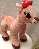 Rudolph Clarice 11 Plush W/tag on sale Rudolph Clarice 11 Plush W/tag on sale