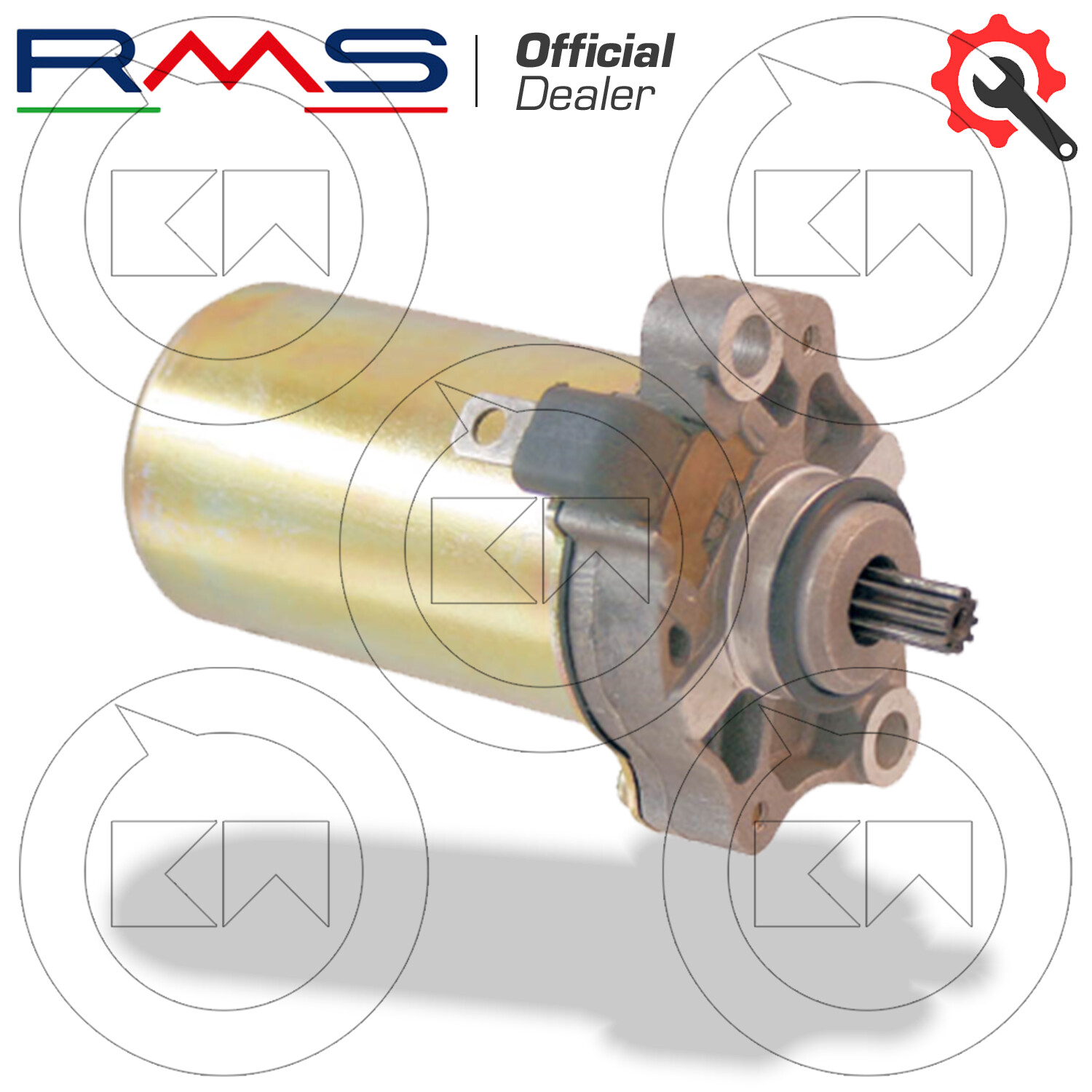 MOTORINO AVVIAMENTO APRILIA SCARABEO 4T RST EU3 50 2006 2007 2008 2009