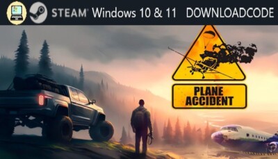NEU PC Computer Spiel Plane Accident für Windows 10 11 STEAM Download Code Key