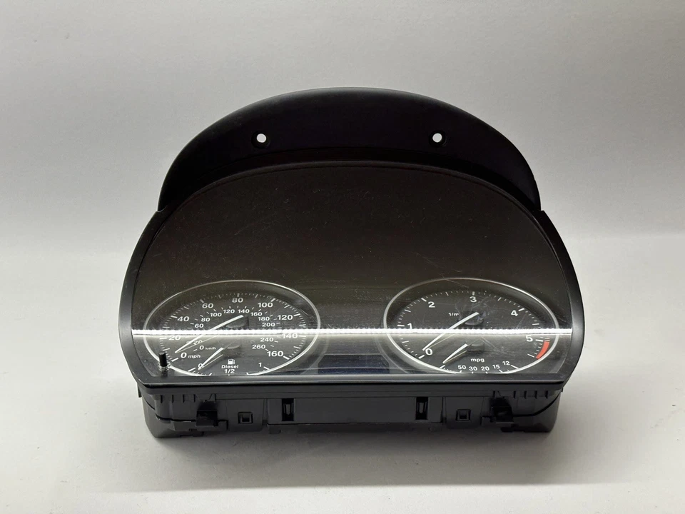 BMW 335d 2009-2011 velocímetro Speedo OEM (coincidencia 9187374 01) diésel Foto 4 de 4