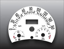 White Face Gauges For 2000-2003 Vw Beetle 1.8 L Turbo
