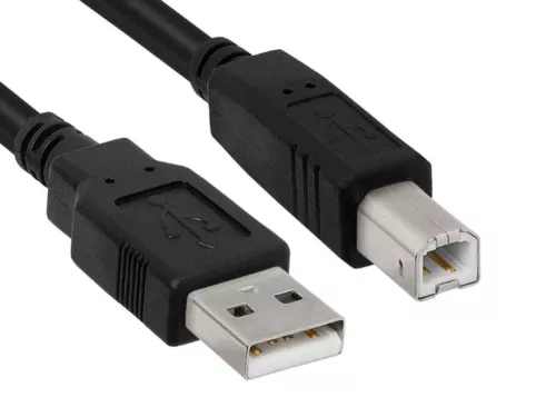 CAVO DATI STAMPANTE ETICHETTATRICE PROLUNGA USB A B COMPUTER PC 1,5 3 5 MT METRI