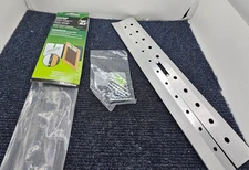 (QTY 2) Hillman 122375: Picture Hanging System Holds 100 Lbs 12 In French Cleat