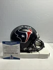 DeShaun Watson Autographed Houston Texans Mini Helmet With Beckett COA