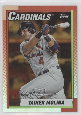 2013 Topps Archives Gold Rainbow 142/199 Yadier Molina #194 04br
