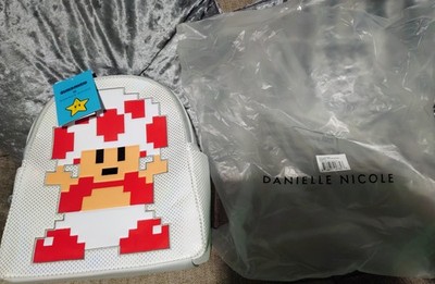 Danielle Nicole Super Mario Toad Nintendo Mini Backpack NWT | eBay UK