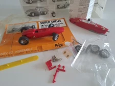 Slot Car 60s FERRARI F1 1964 V8 NEW completa 1/32 Super Shells +body omaggio Box