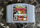 Pokemon Stadium (Nintendo 64, 2000) N64 Authentic Cartridge Untested