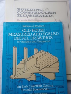 Lot Of Two Building Construction Detail Books Ex-Large Paperback Good++ (1018)