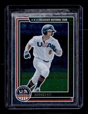 2022 Panini Stars & Stripes USA Baseball #12 Brooks Lee Longevity (Retail Base)