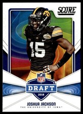2018 Score NFL Draft Joshua Jackson Rookie NCAA #7