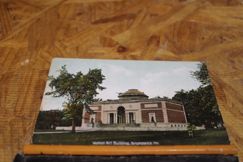Postcard-X-Walker Art Bldg., Brunswick, Maine-Divided Back-Unposted