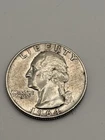 1964 Washington Quarter Silver 25C Business Strike Coin Circulated Uncertified
