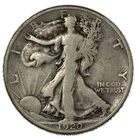 1920-S F Walking Liberty Half Dollar 50C Silver Fine
