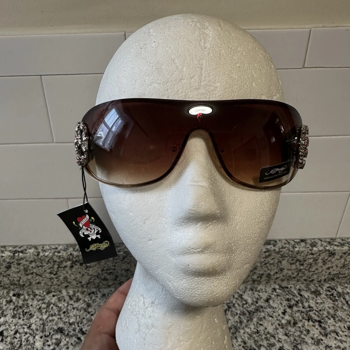 Ed Hardy Shield Sunglasses for Women for sale | eBay display picture 1