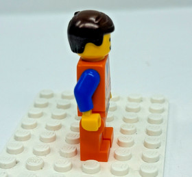 LEGO Movie 2015 Minifigure Emmet 2-Sided Head Lopsided Sad / Happy tlm096 70818