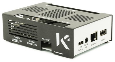 KKSB Gehäuse für LattePanda Alpha & Delta, GPIO Zugang, Aluminium,