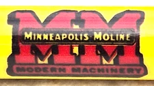 "MINNEAPOLIS-MOLINE MODERN MACHINERY*MM Co*Central Div.-Peoria,IL" Bullet Pencil