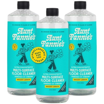 Lemon Vinegar Floor Cleaner Trio