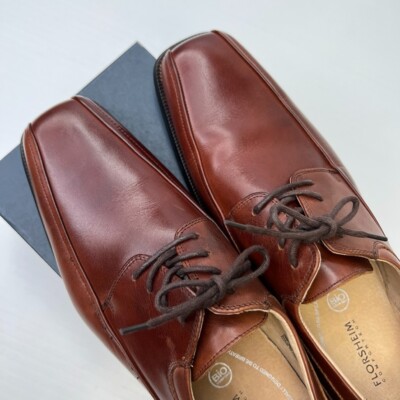 Florsheim Shoe Men 9.5 D Leather Oxford Square Toe  display picture 1