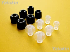 12pcs Ear Tips Buds for Shure SE Series - Memory Foam & Dome (BMF-CLODMH-A)