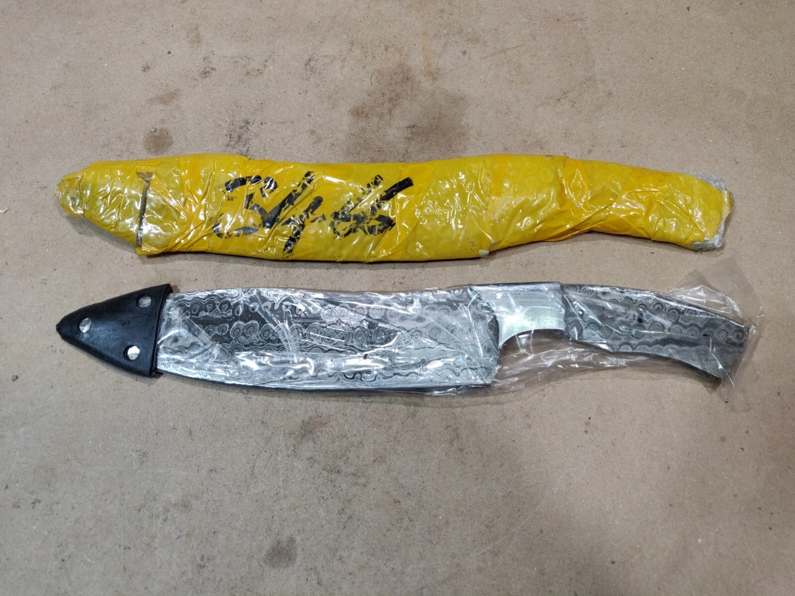 Pair Of 8" Damascus Steel Chef Knife Blanks, Free Shipping