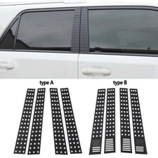 4x Black Window B Pillar Post Protector Cover Trim For 4runner 2010 Accessories 4x Black Window B Pillar Post Protector Cover Trim For 4runner 2010 Accessories