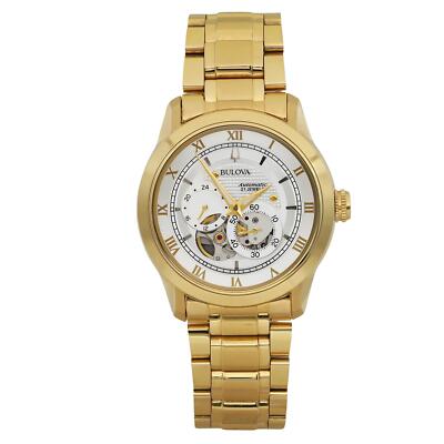 Bulova BVA Series Gold-tone Steel Silver-Dial Automatic Mens  display picture 1