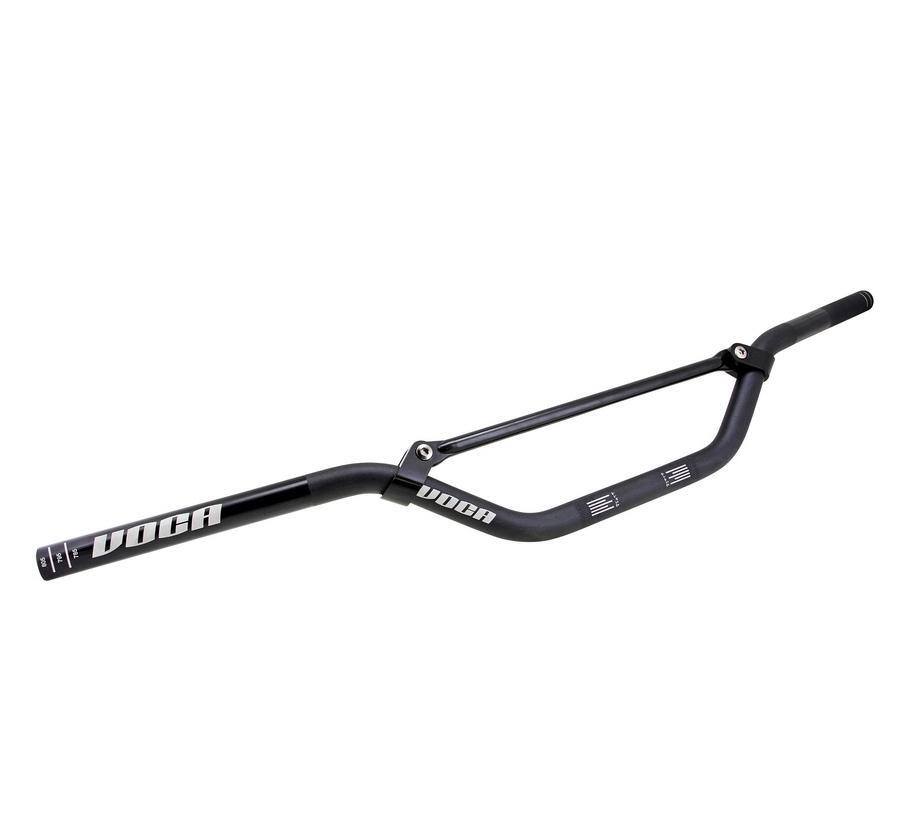Guidon Voca cross 50 à boite ø 22,2 mm noir guidon moto cross de rechange