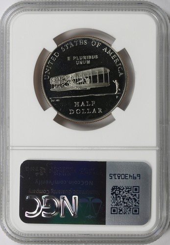 2003-P 50c First Flight Centennial Half Dollar NGC PF69 Ultra Cameo - Picture 2 of 4
