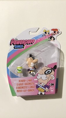 The Powerpuff Girls 2 The Mayor Action Figure With Pickles Cartoon Network Ebay
