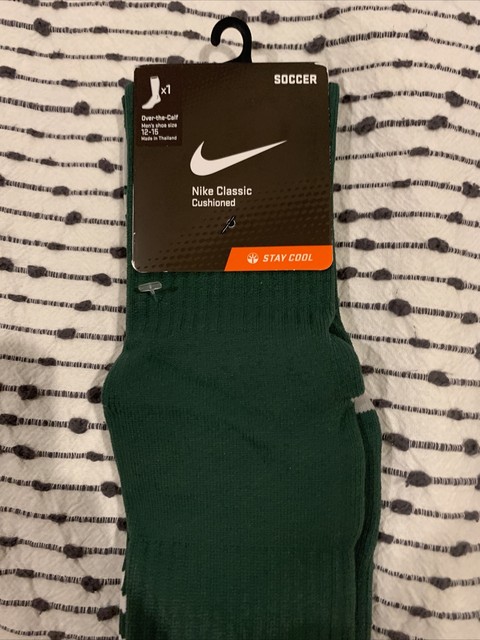 green nike soccer socks