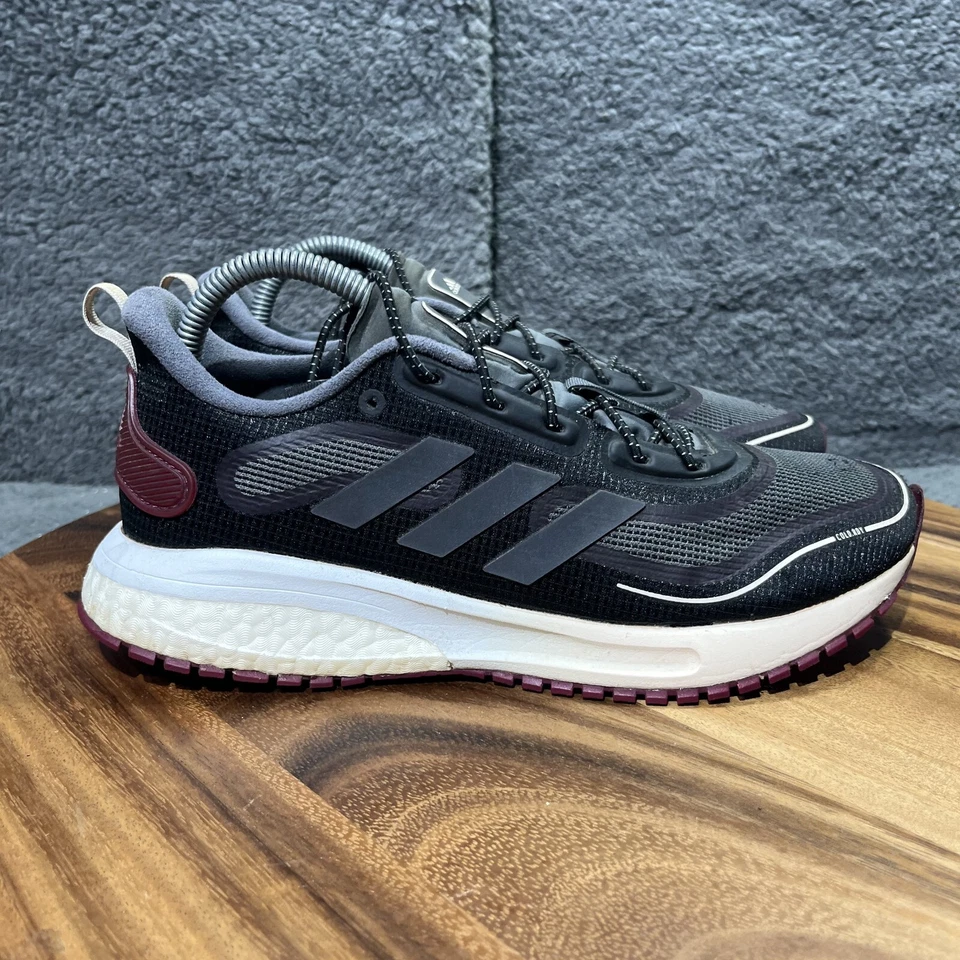 Adidas Supernova Winter Ready Women Size 8 Gray Running Athletic Shoes Low Top - Image 2 of 4