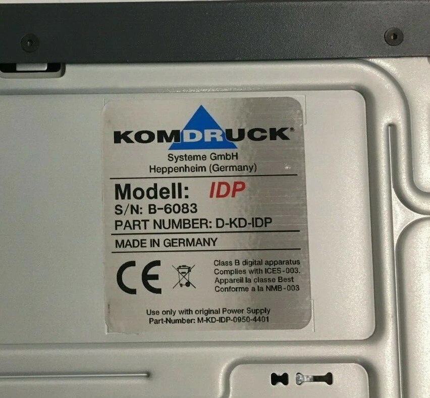 Komdruck IDP Impresora De Documentos 4800x1200 DPI Para Pasaporte - Imagen 4 de 4