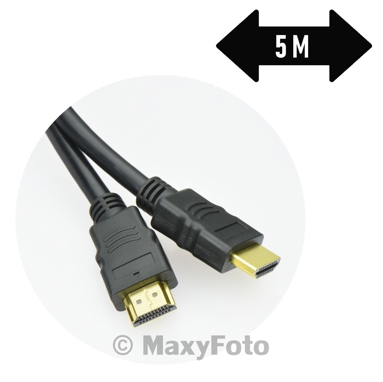 CAVO TV MONITOR PC AUDIO VIDEO HDMI - HDMI 1.4 AL-OEM-46 5M HIGH SPEED