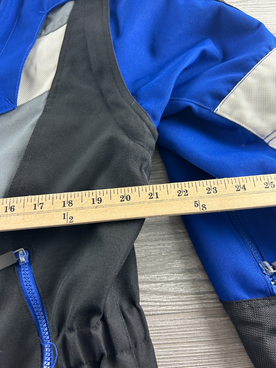SHIFT Advanced Racing Mens Medium Jacket Blue/Black/White Padded