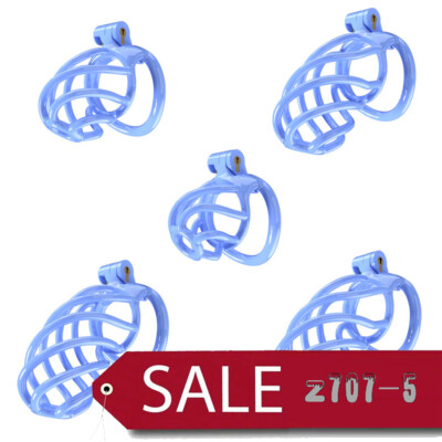 Cobra Male Chastity Cage Device Men Resin Mamba Spiral Locking Belt 4 Rings