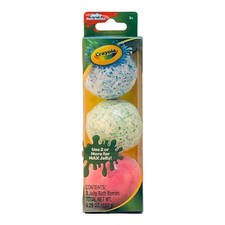 Crayola Jelly Bath Bombs 3 Count For ages 3 New in Package