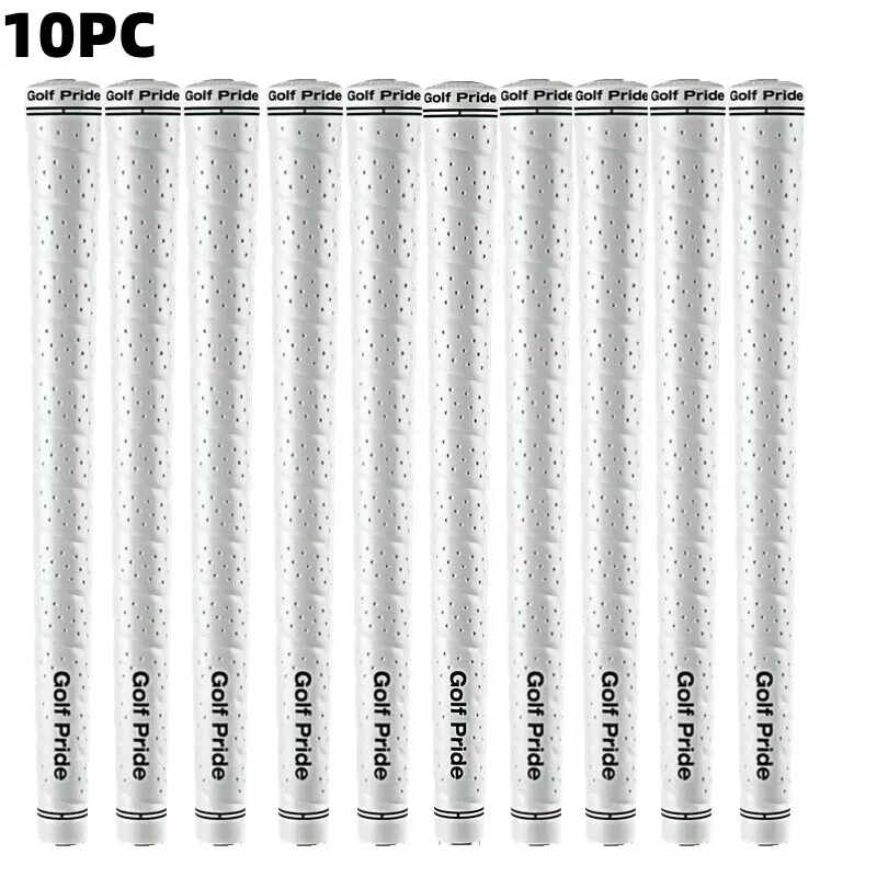 New 10PCS NEW Golf Pride Tour Wrap 2G Midsize Rubber Grip Black or White