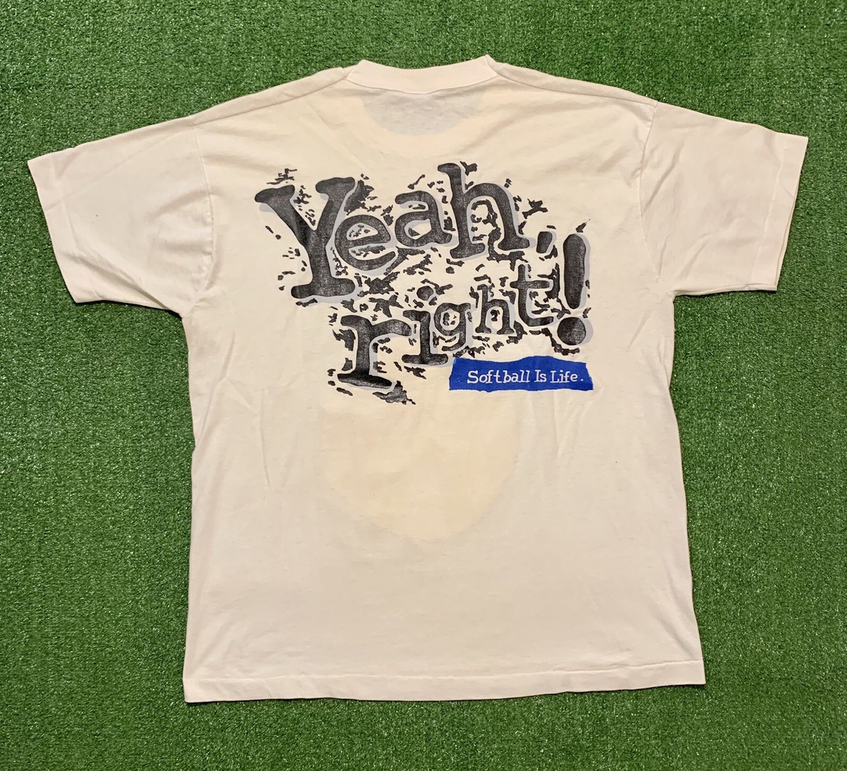 Vintage It’s Just a Game Softball Single Stitch 90s Size XL