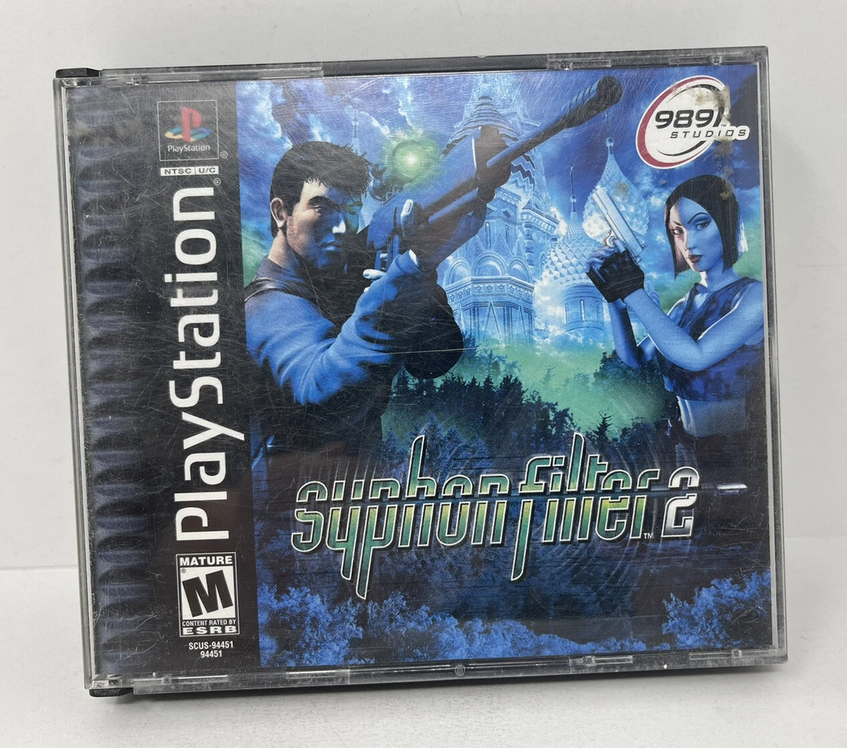 Buy Syphon Filter 2 PS1 CD! Cheap game price