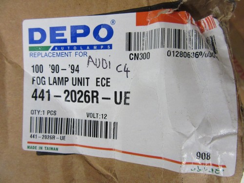 AUDI 100 C4 1990-1994 PARACHOQUES DELANTERO CONDUCTORES LUZ ANTINIEBLA LATERAL OEM CALIDAD DEPO PARTE - Imagen 9 de 9