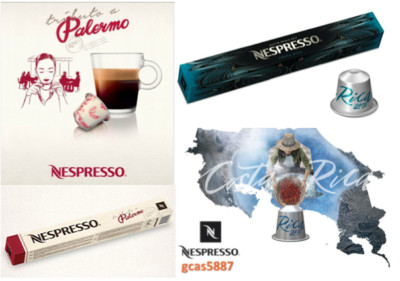 NESPRESSO Cafezinho Almond Kona Lime Coconut Paris Limited Ed. Coffee Capsules