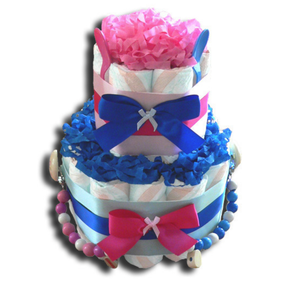 Indiquer Jumeaux Couche Gateau Petit Bebe Fete Prenatale Present Naissance Bapteme Livraison Gratuite Nouveau Alaspe Pe